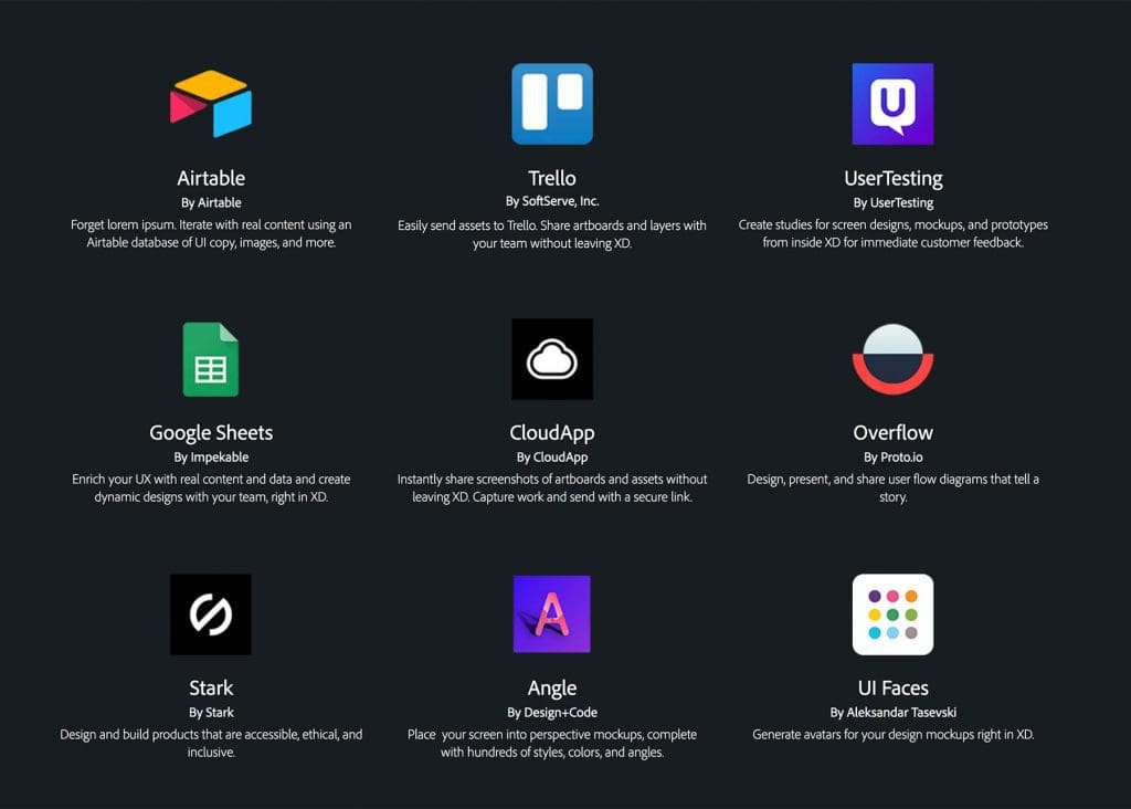 Adobe XD Plugins
