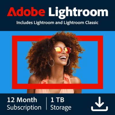 Lightroom & Lightroom Classic (1Tb hýsing) - 1 árs einstaklings áskrift