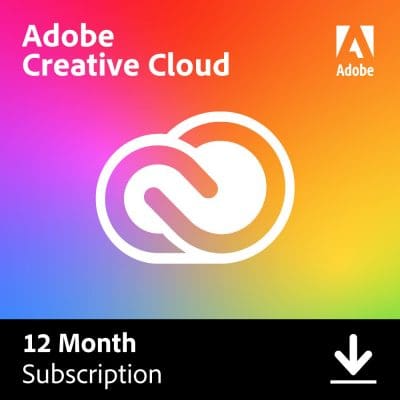 Adobe CC All Apps - Einstaklings – 1 árs áskrift (100Gb hýsing)