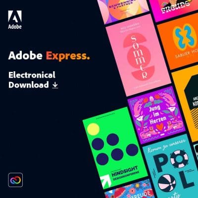 Adobe Express Premium - Einstaklings - 1 árs áskrift